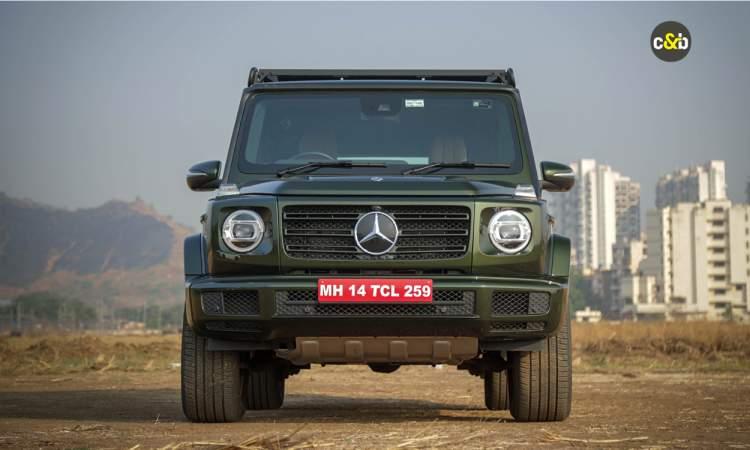 Mercedes Benz G400d Frontview