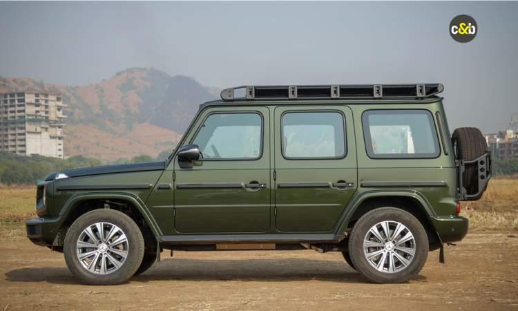 Mercedes Benz G400d Sideview