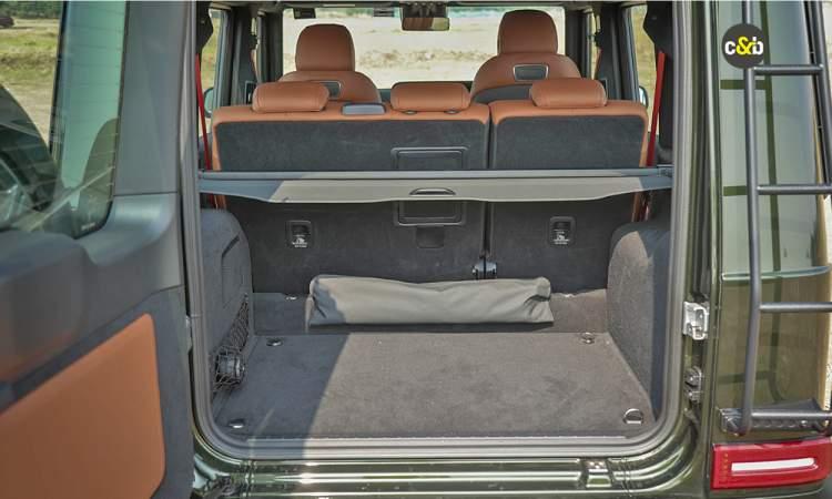 Mercedes Benz G400d Bootspace