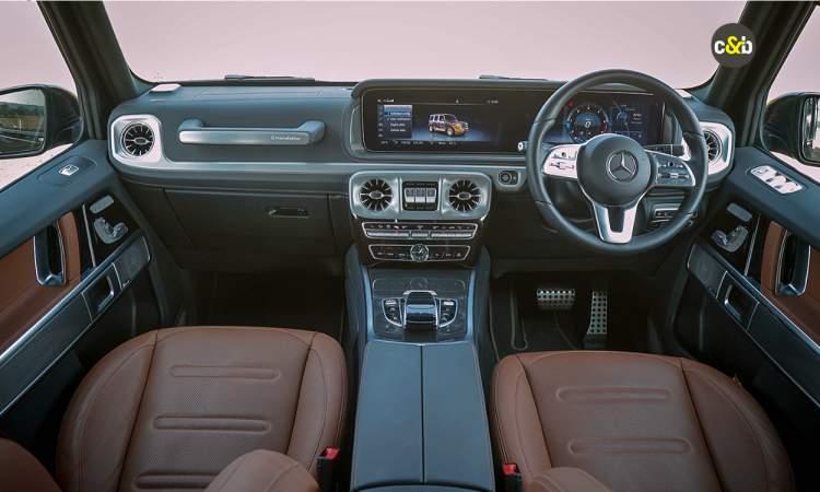 Mercedes Benz G400d Dashboard