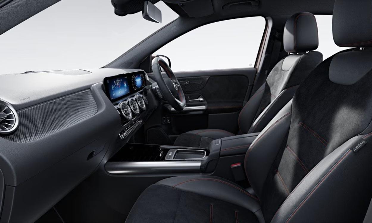 Mercedes benz gla class microfibre black