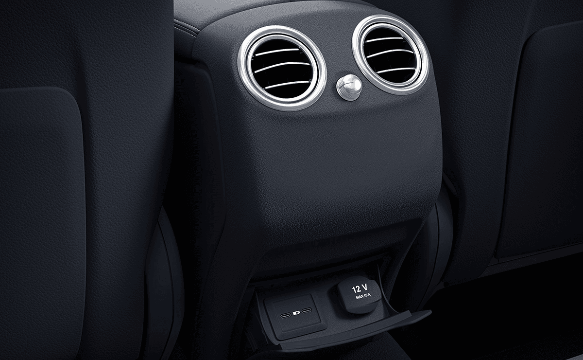 Mercedes Benz Glc Usb Port In rear