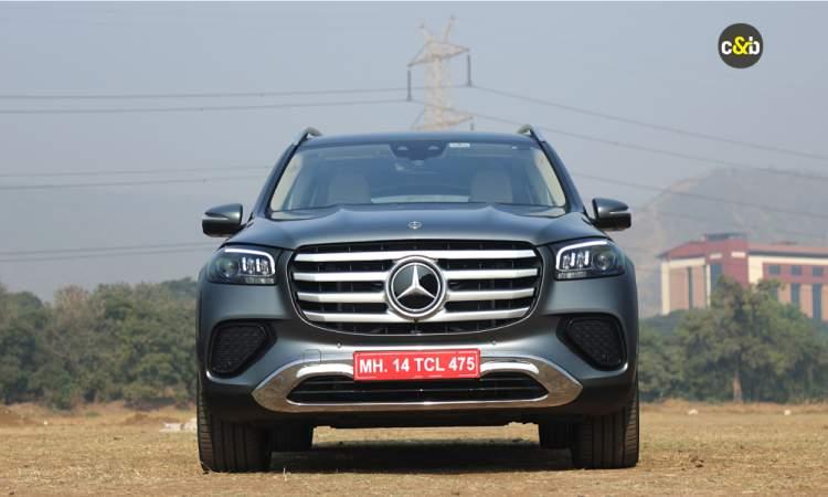 Mercedes Benz Gls Front View