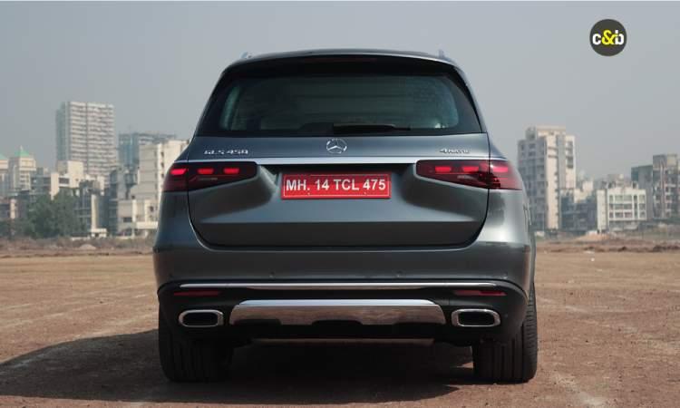 Mercedes Benz Gls Rear View