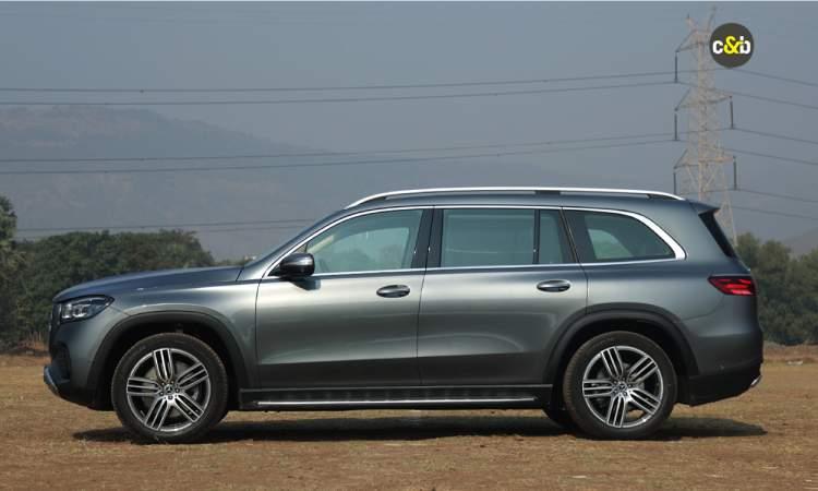 Mercedes Benz Gls Sideview