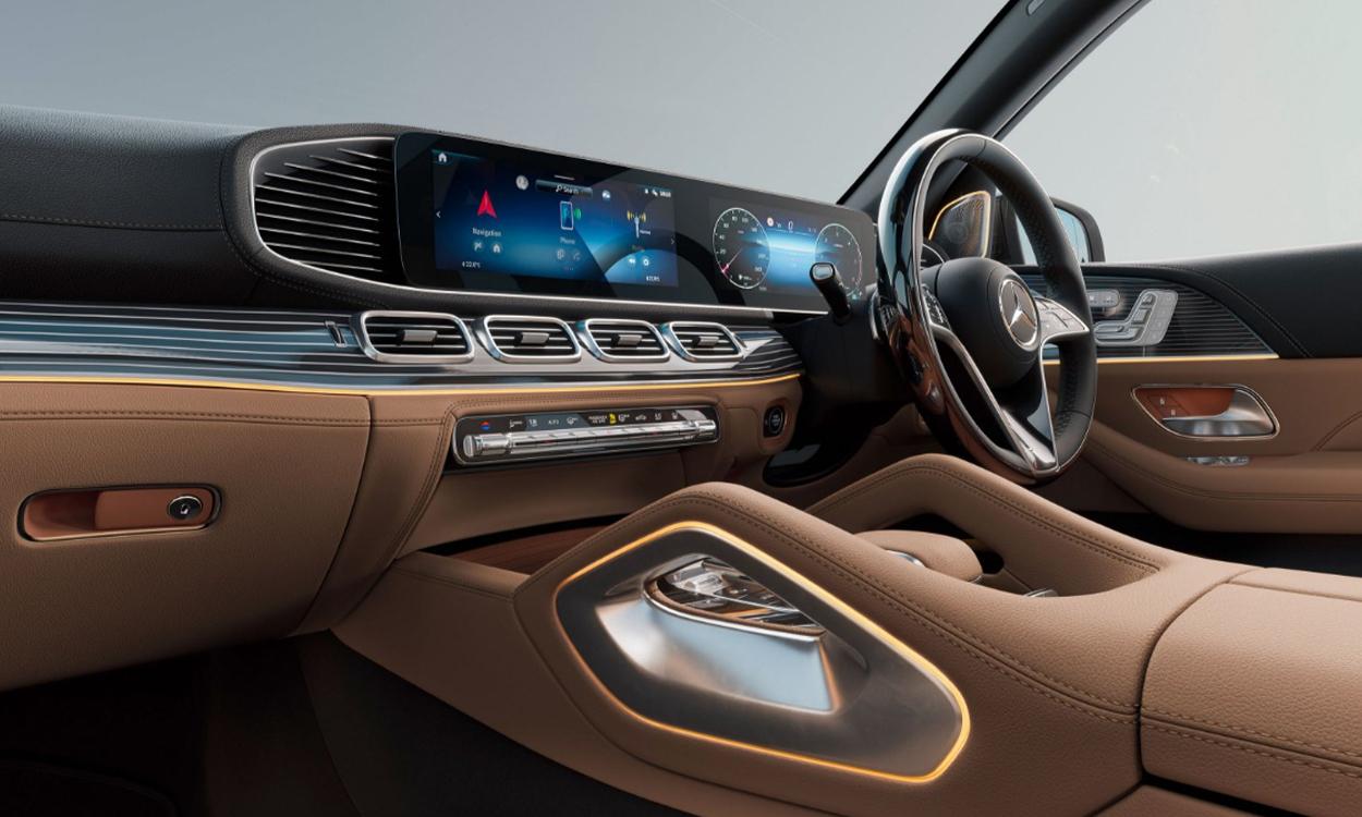 Mercedes benz gls console