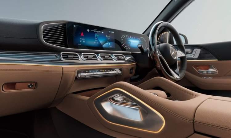 Mercedes benz gls dashboard