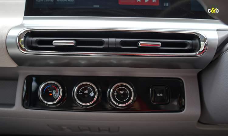 Mg Comet Interior Climate Control Dials