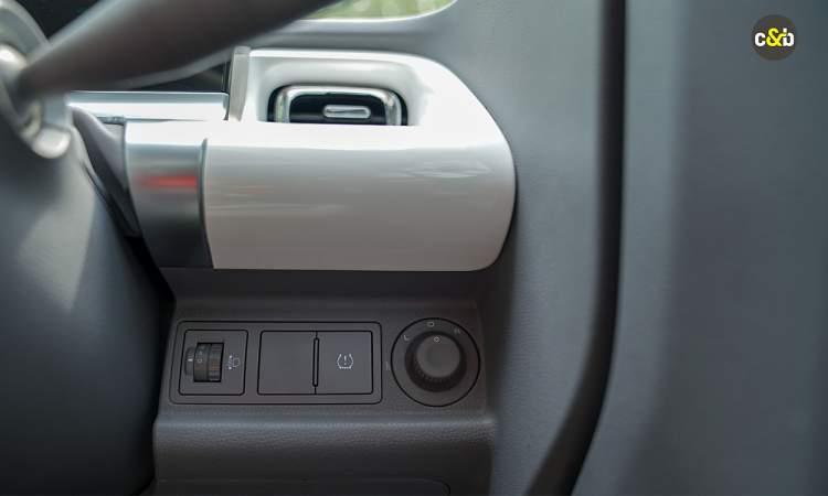 Mg Comet Interior Headlight And Drl Adjustment Dial