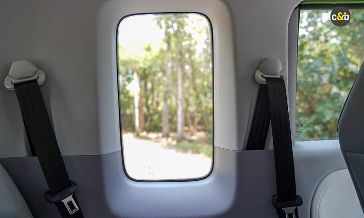 Mg Comet Interior Rear Seat Window