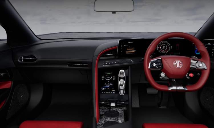 Mg Cyberster Hotspot Interior