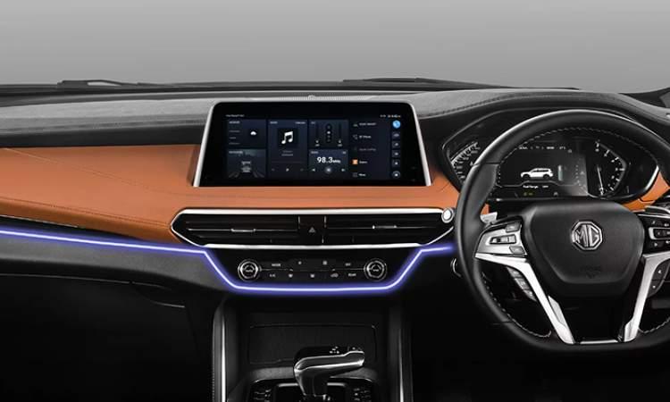 Interior Dashboard with Ambient Lighting