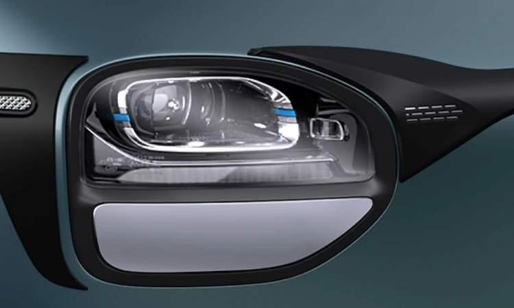 Mg windsor ev headlight