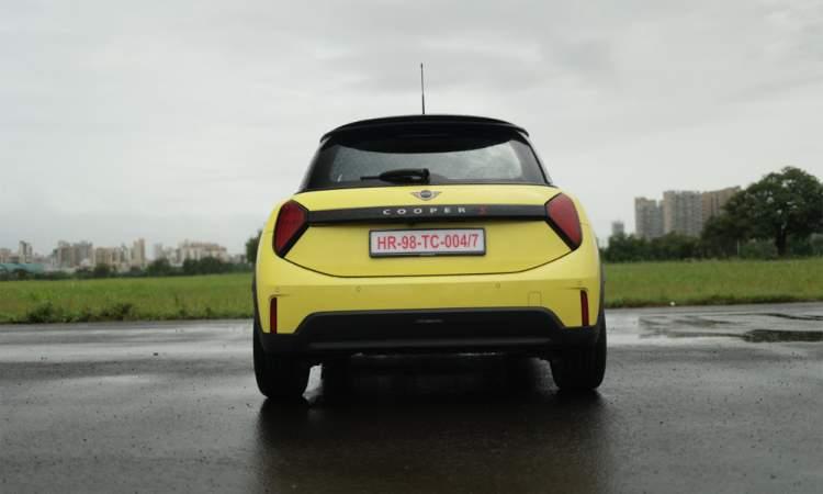 Mini Cooper S Rear View