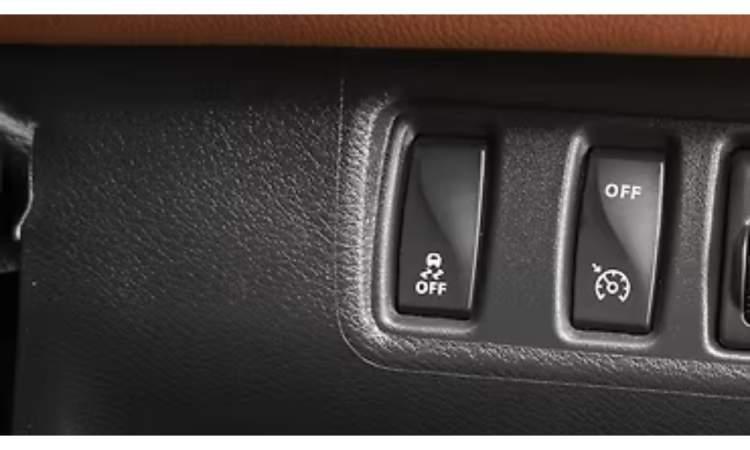 Nissan Magnite Interior Esp Button