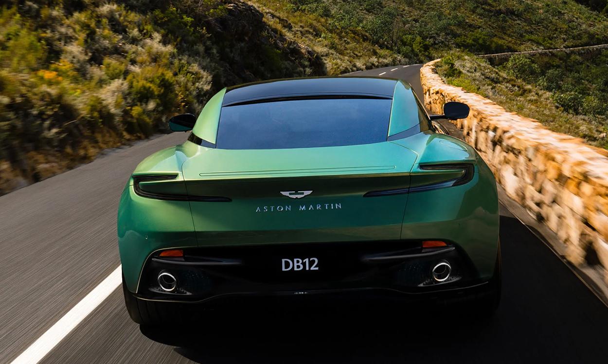 Aston martin db12 rear view