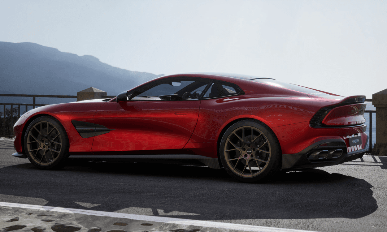 V12 Vanquish Doors and wheels
