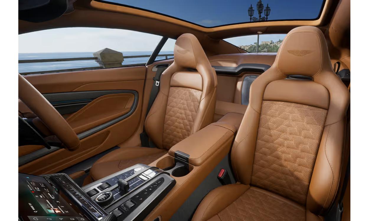 Aston Martin V12 Vanquish Door View Of Driver Seat