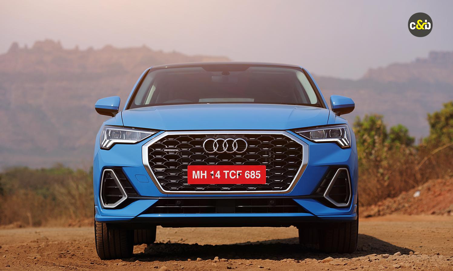 Audi q3 sportback frontview