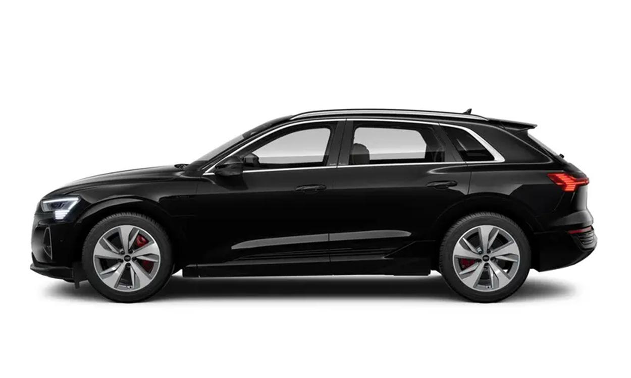 Audi q8 e Tron side view