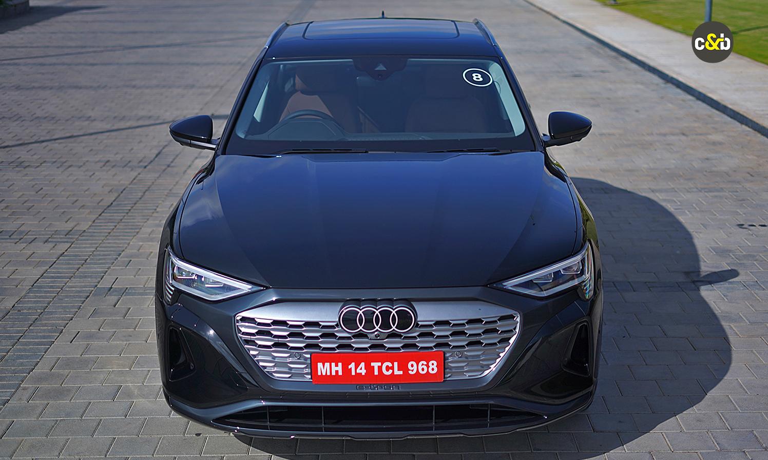 Audi Q8 Etron Frontview