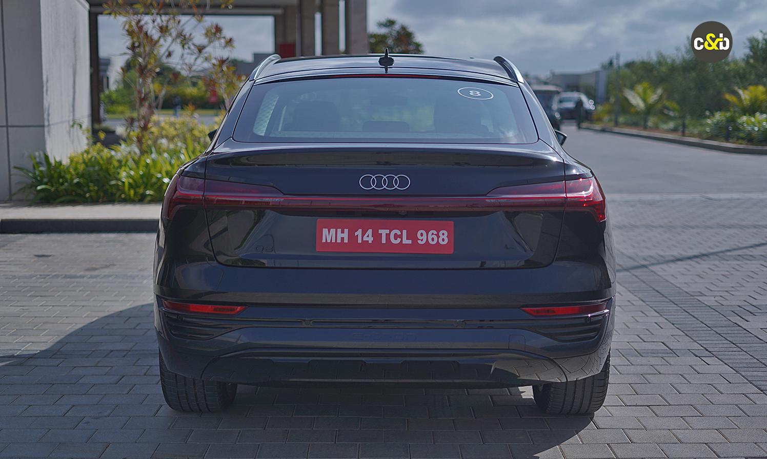 Audi Q8 Etron Rearview