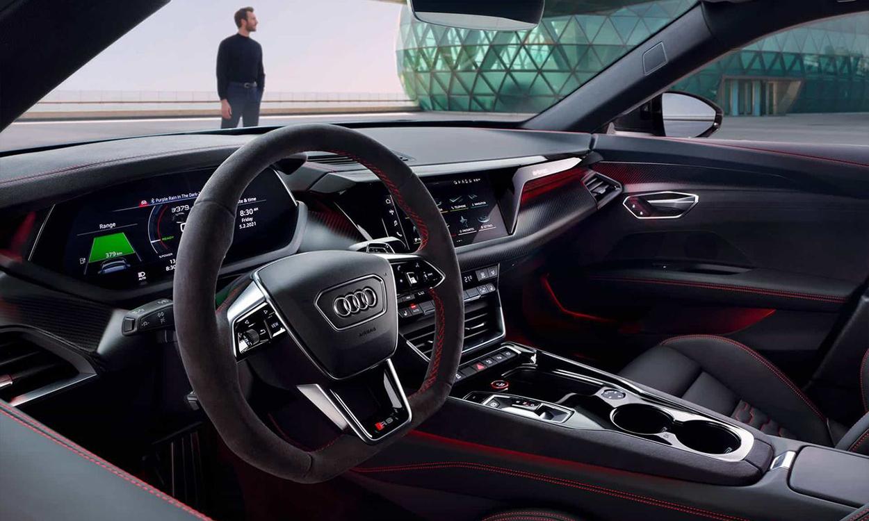 Audi rs e tron gt dashboard