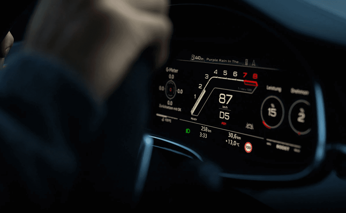 Audi Rs Q8 Display