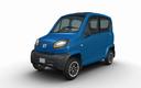 Bajaj Qute Blue Front Look