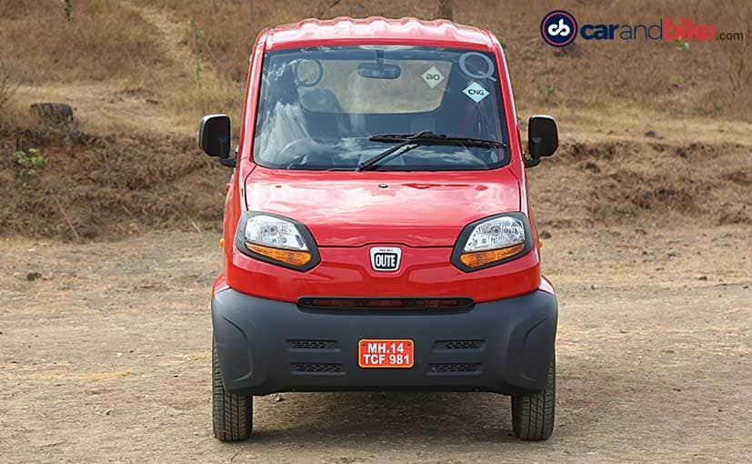 Bajaj Qute Frontview