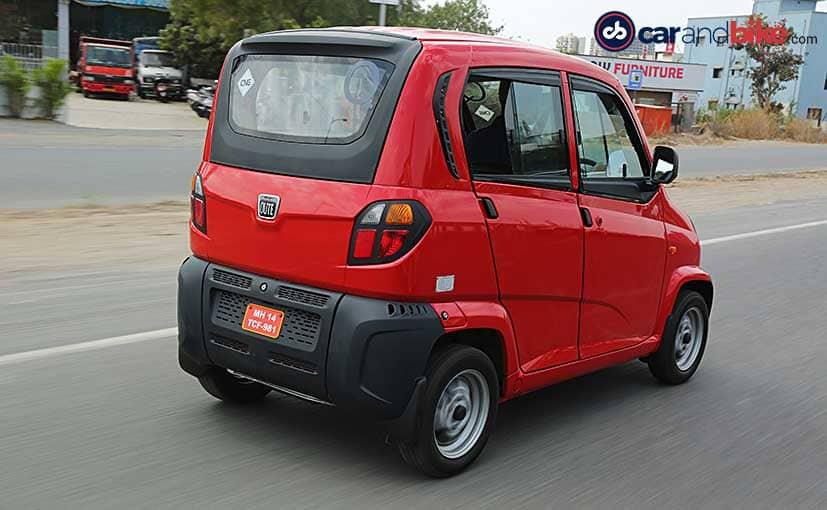 Bajaj Qute Sideview
