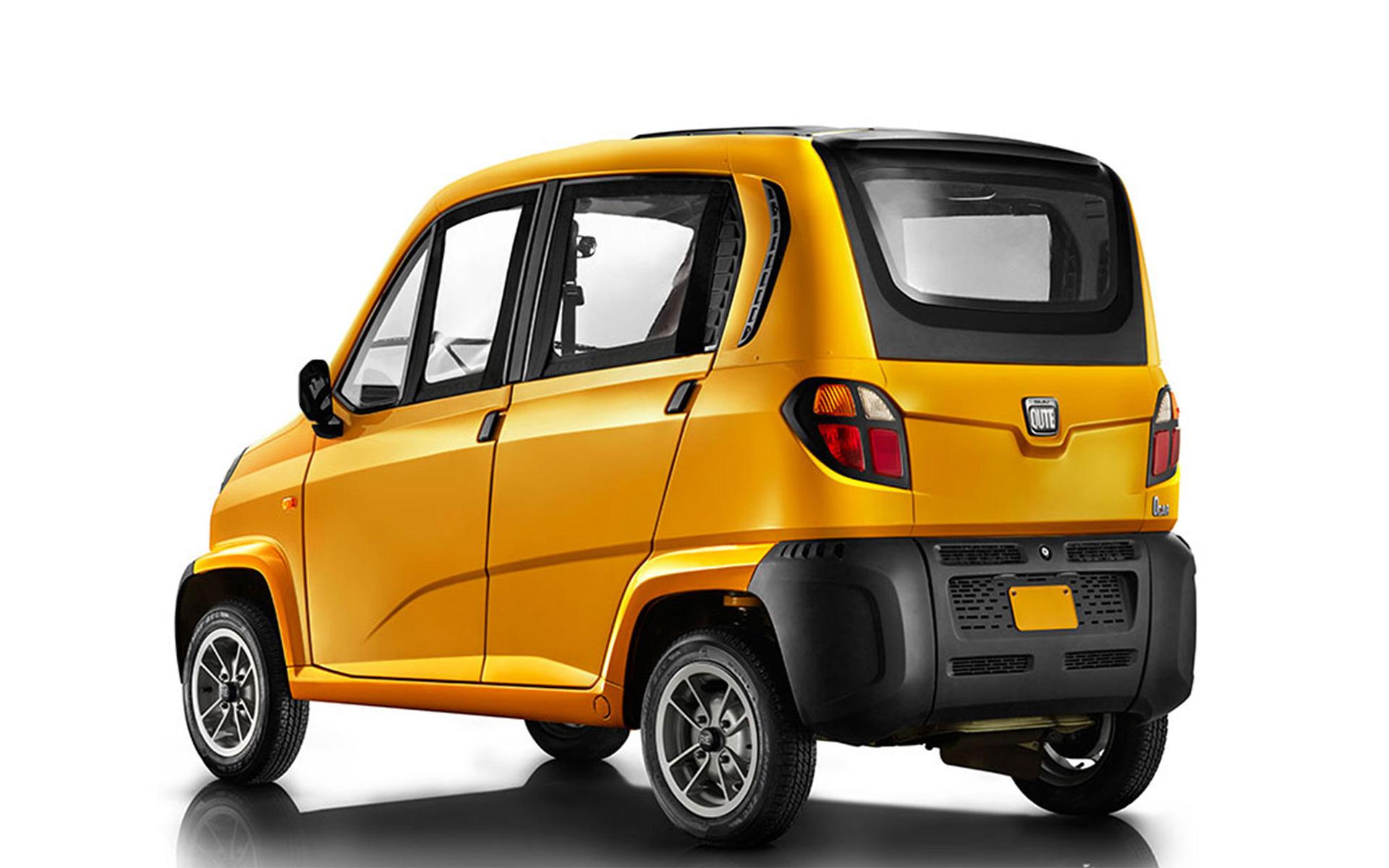 Bajaj Yellow Rear Look