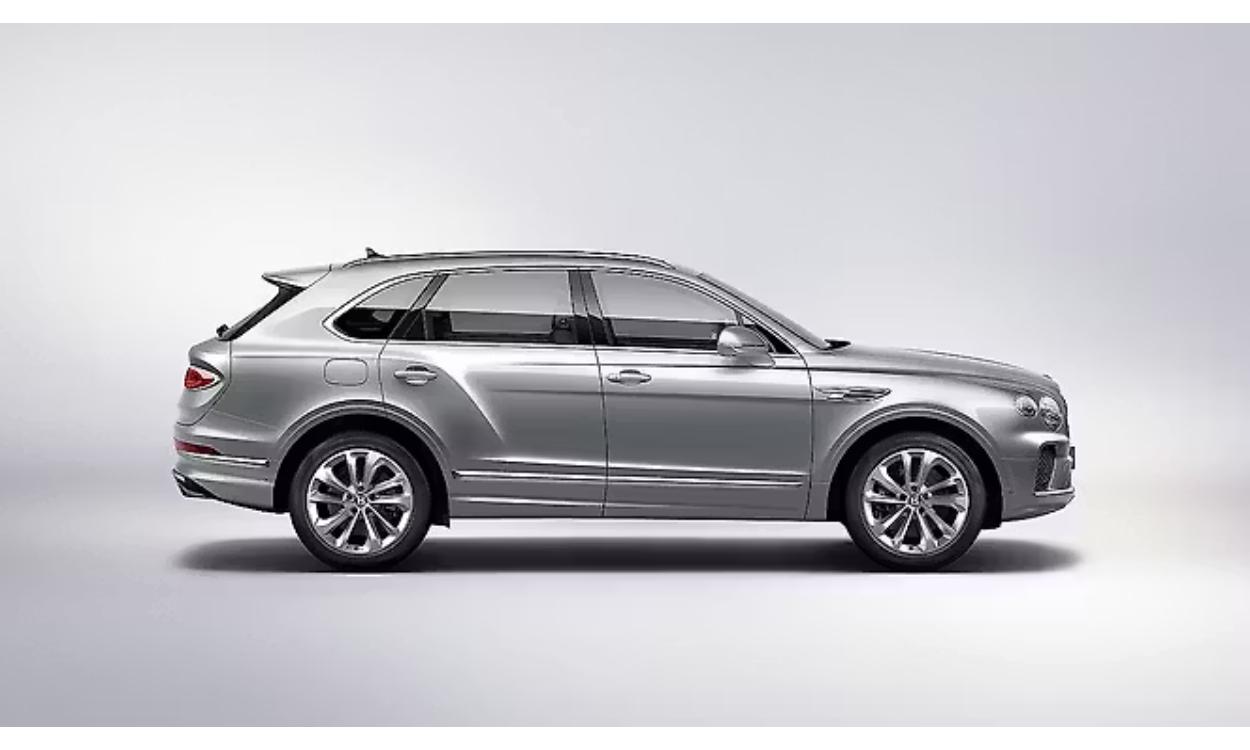 Bentayga Exterior Right Side View