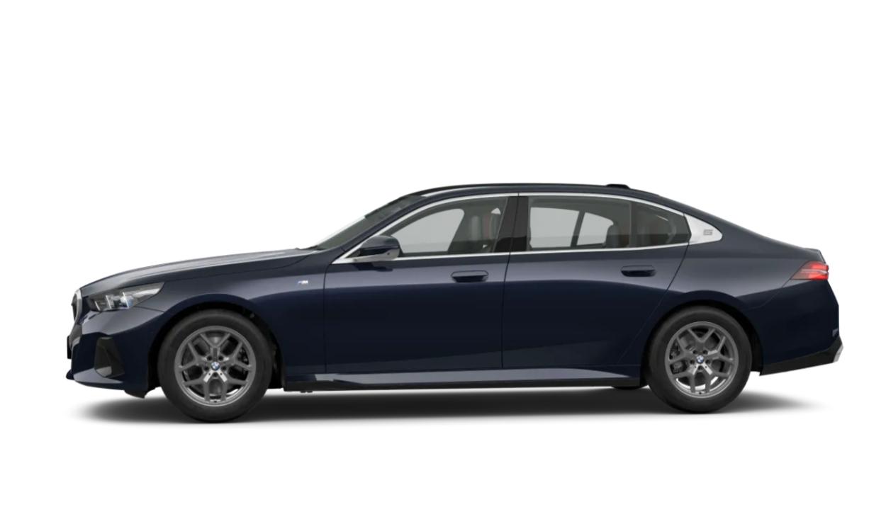 Bmw 5 series black sideview1