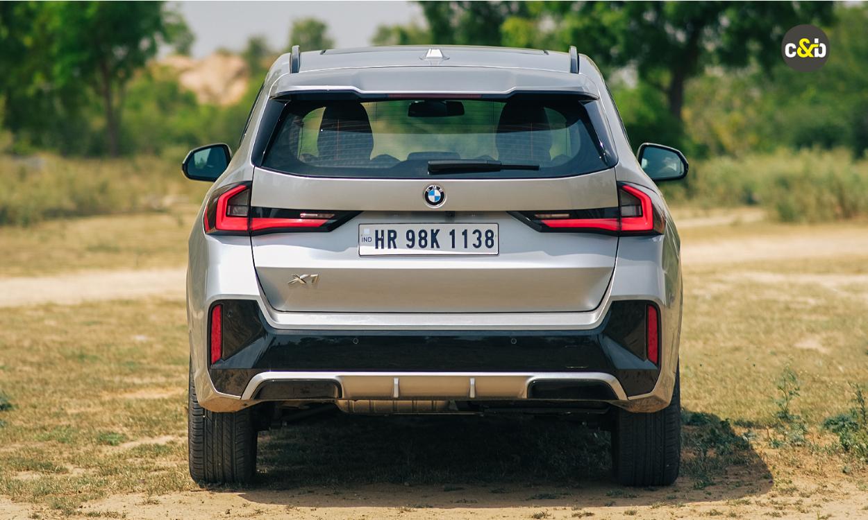 Bmw X1 Rearview