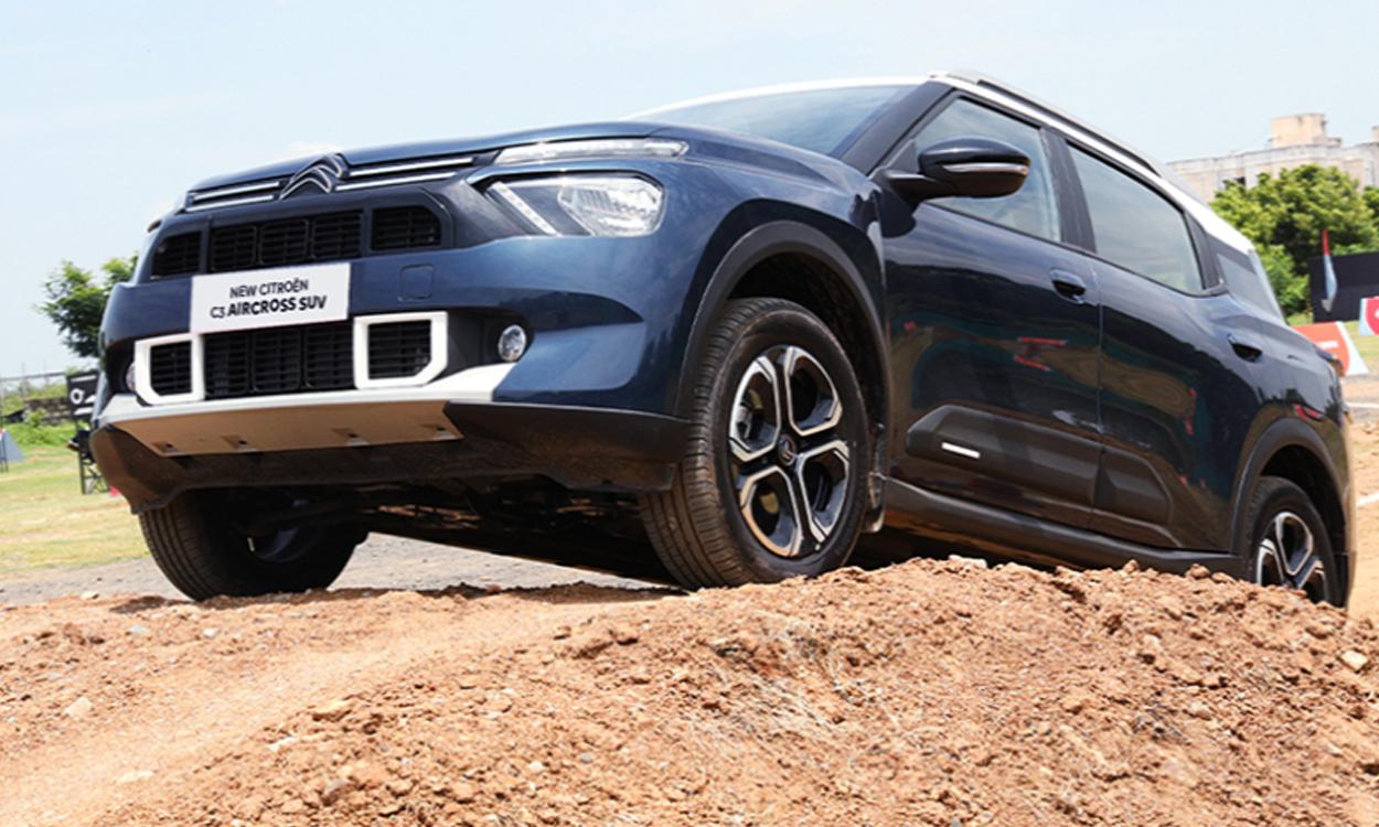 Citroen c3 aircross topview grille