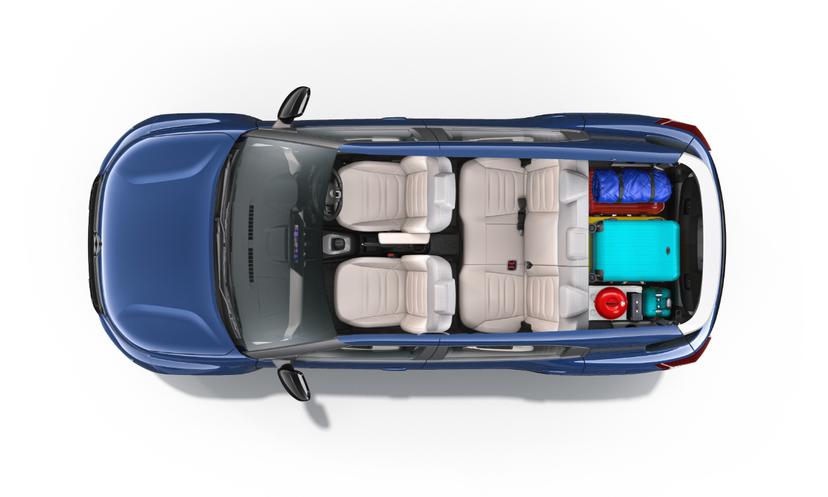 Citroen C3 Aircross Topview With Space