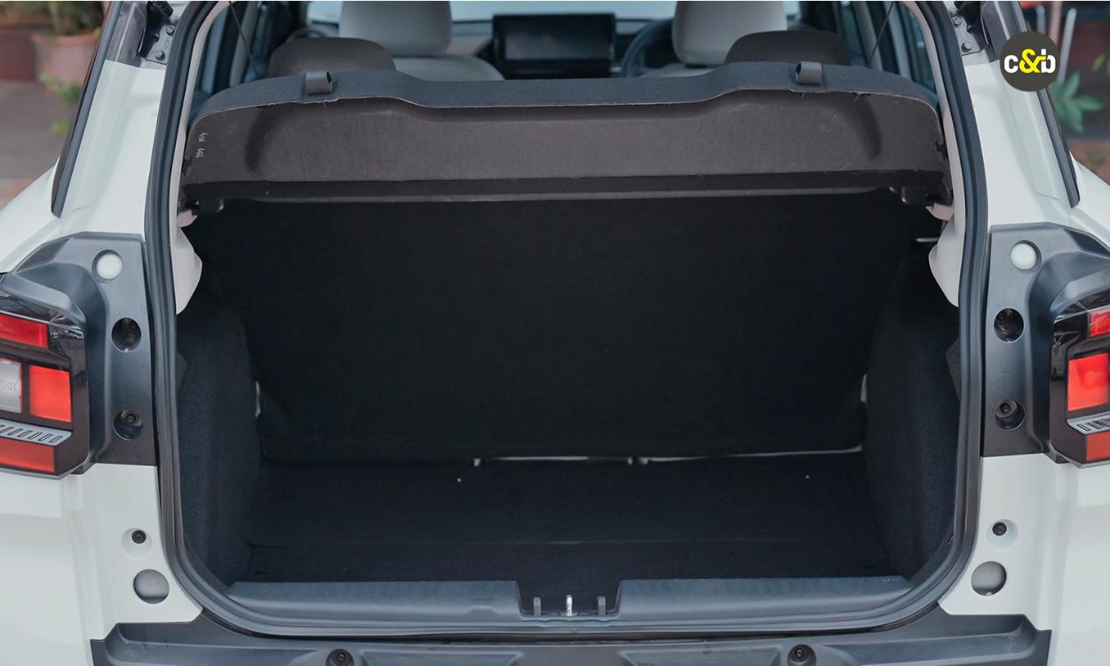 Citroen C3 Aircross bootspace