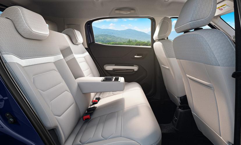 Citroen C3 Aircross Rear Seats