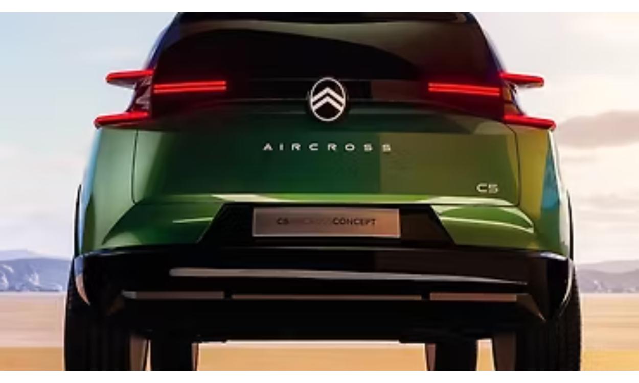 Citroen C5 Aircross Rear View0