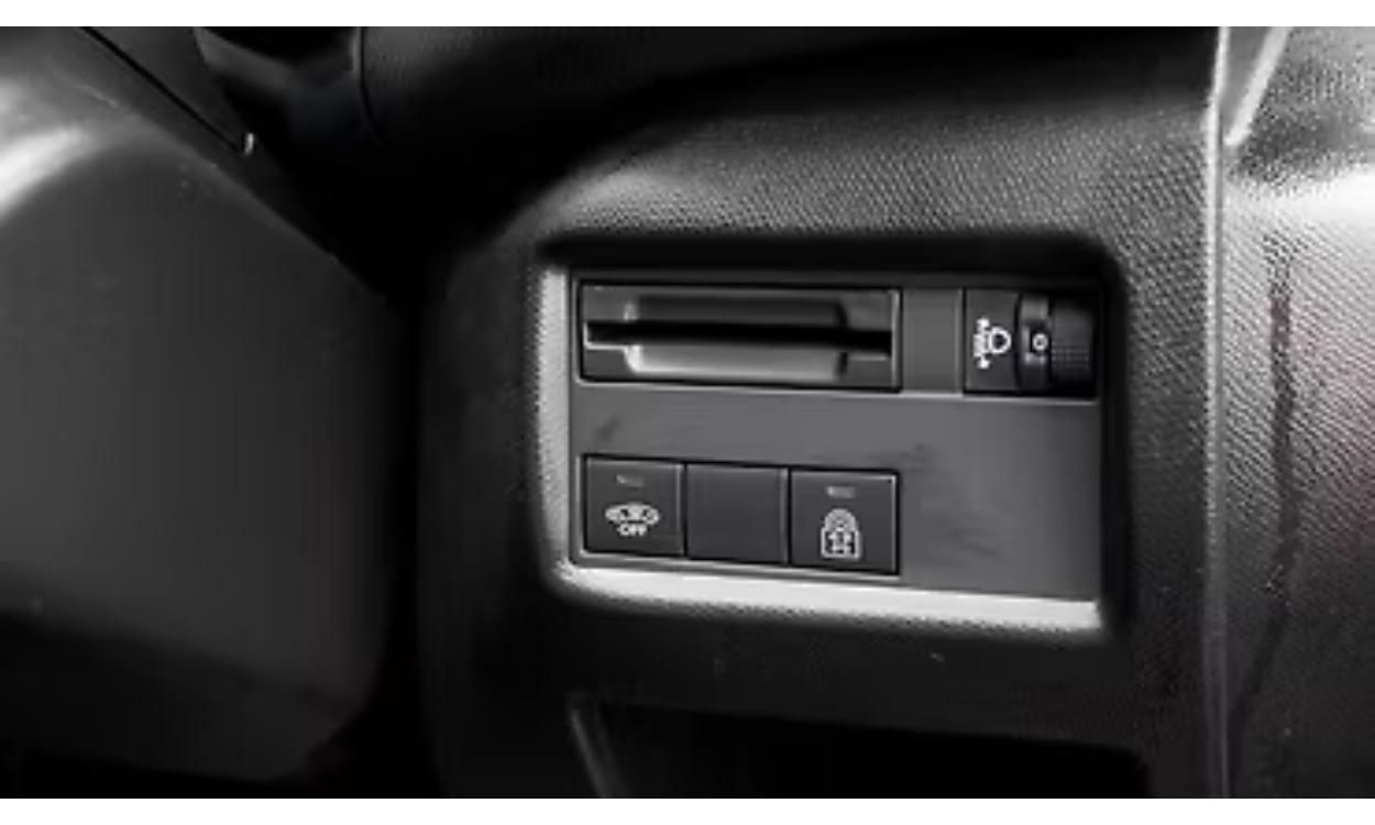 C5 Aircross Interior Dashboard Switches