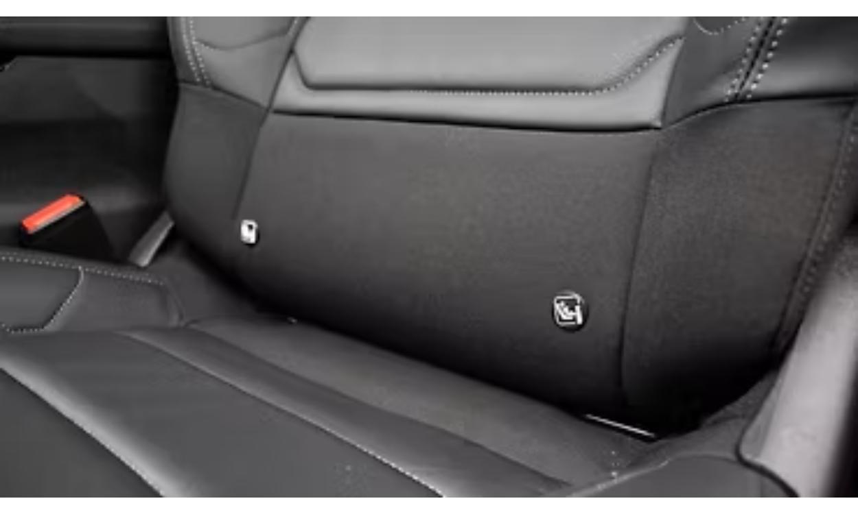 C5 Aircross Interior Isofix Child Seat Mounting Point Rear Row