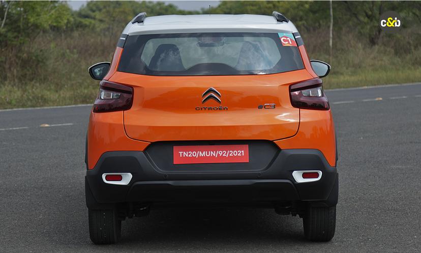 Citroen Ec3 Rearview