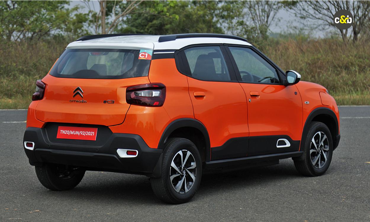 Citroen Ec3 quartar glass