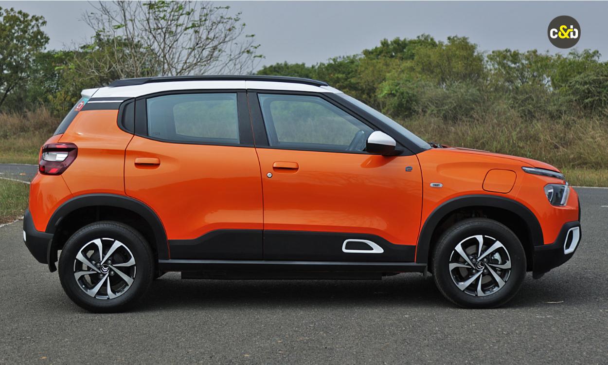 Citroen Ec3 sideview