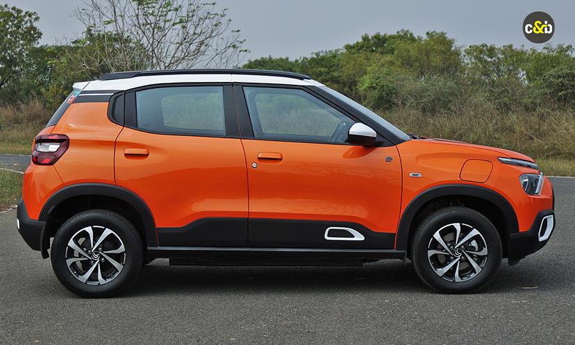 Citroen Ec3 Sideview