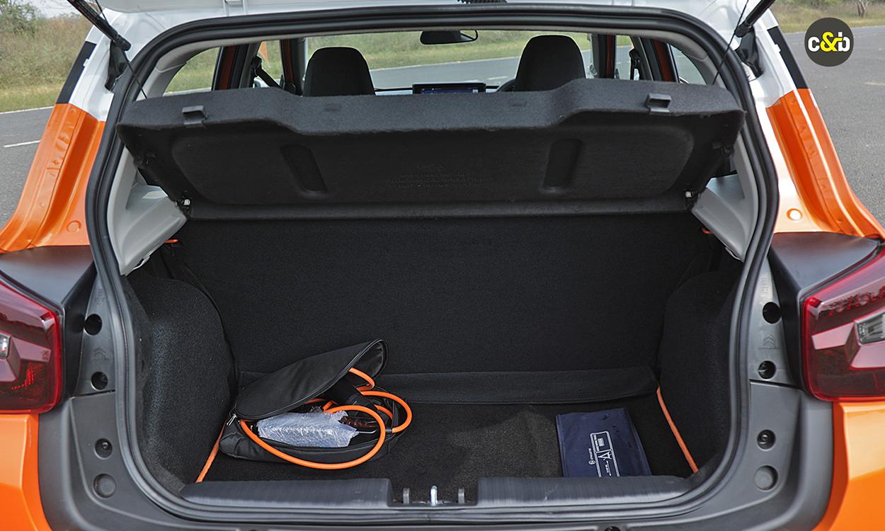 Citroen ec3 boot space
