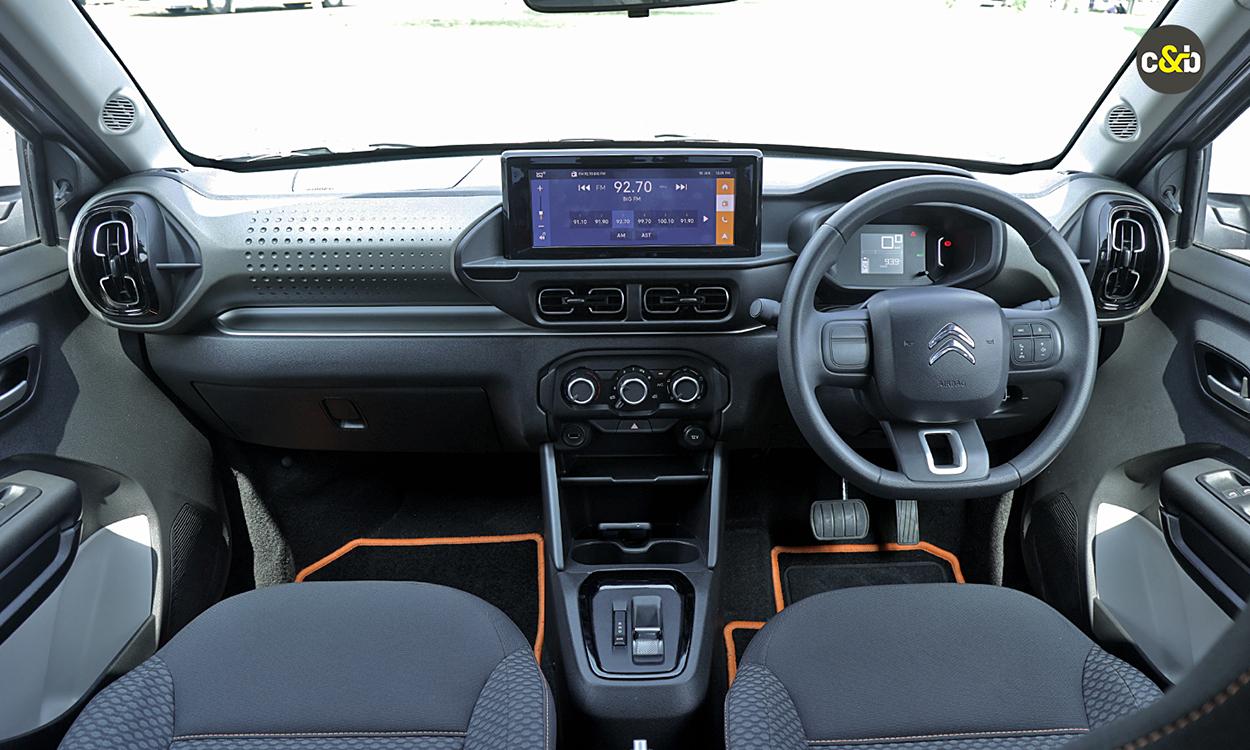 Citroen ec3 dashboard