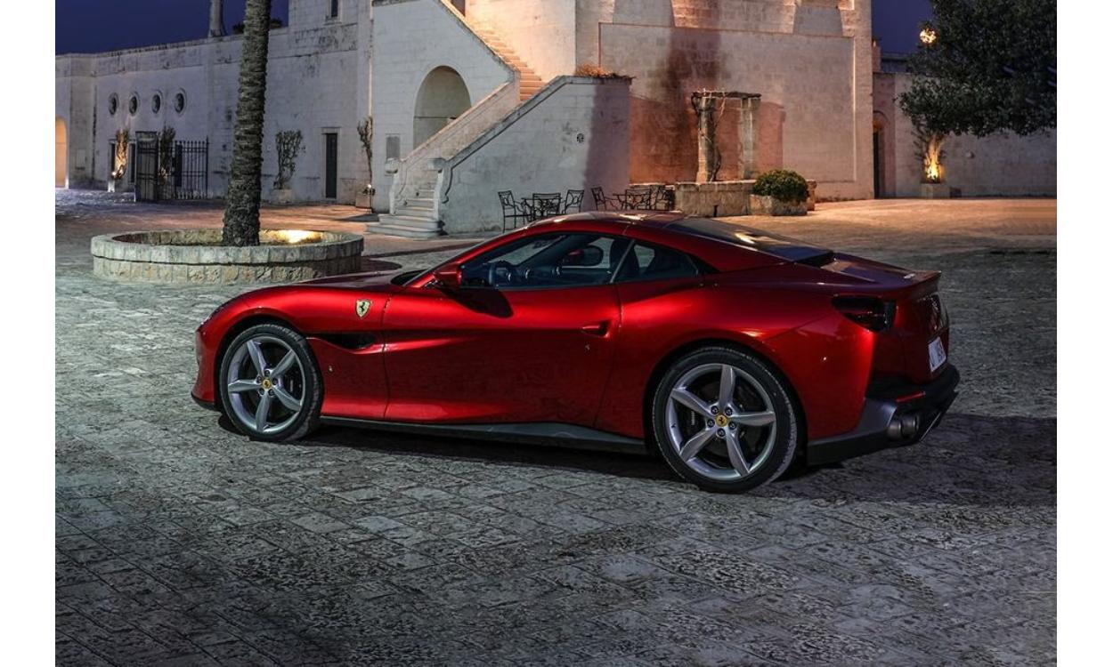 Ferrari Portofino Rear Left View