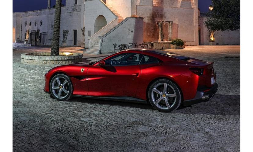 Ferrari Portofino Rear Left View